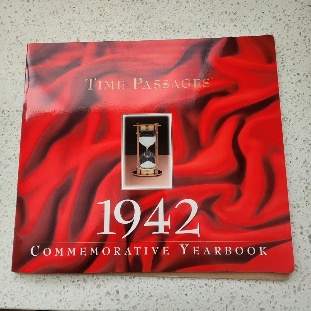 Time Passages 1942 Vintage Commemorative Magazine Yearbook